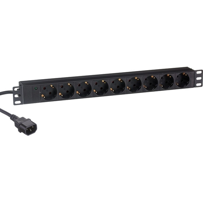 Блок розеток EXEGATE SERVERPRO PDU-19H906 AL-9S-C14-2,5CU EX280852RUS